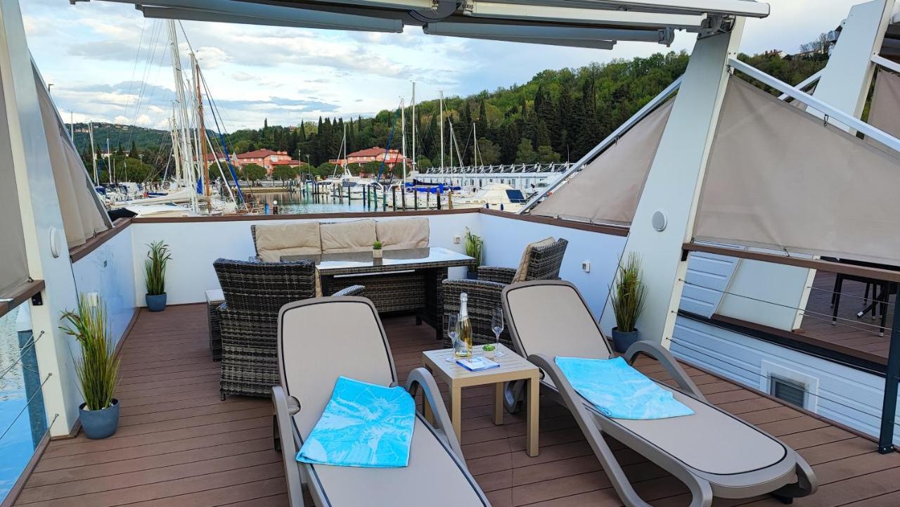 Sea Lux Floating House Ajda Portorose Villa Eksteriør bilde